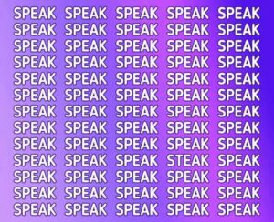 speak